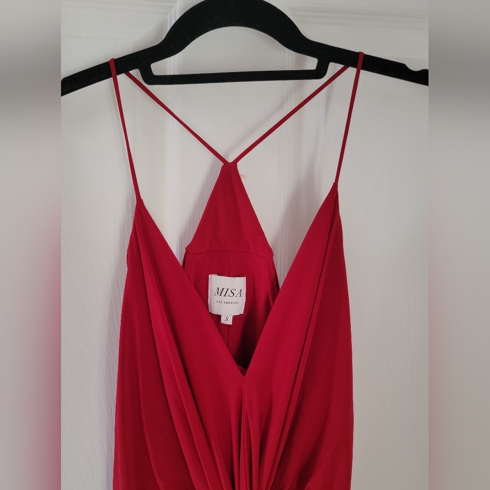Misa Los Angeles Red Dress - Picture 8 of 9